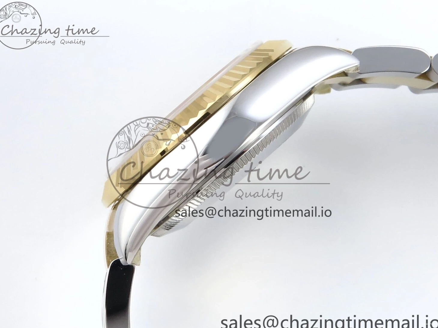 White ARF SS 904L MOP YG Best DateJust 1:1 Oyster ETA Steel 278273 Edition Bracelet 31 2688 on Dial 0110